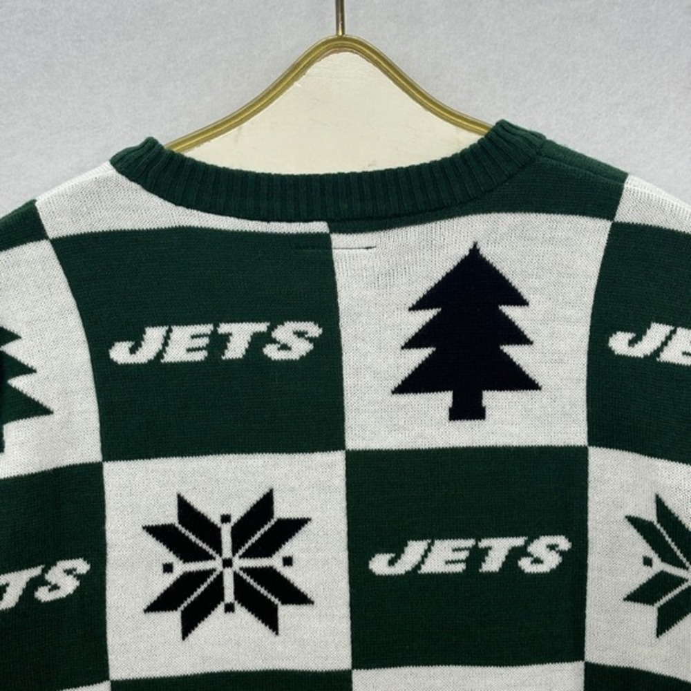 New York Jets Holiday Gift Set - NFL Sweater, Tie & Socks | Christmas Fan Bundle - Picture 8 of 16